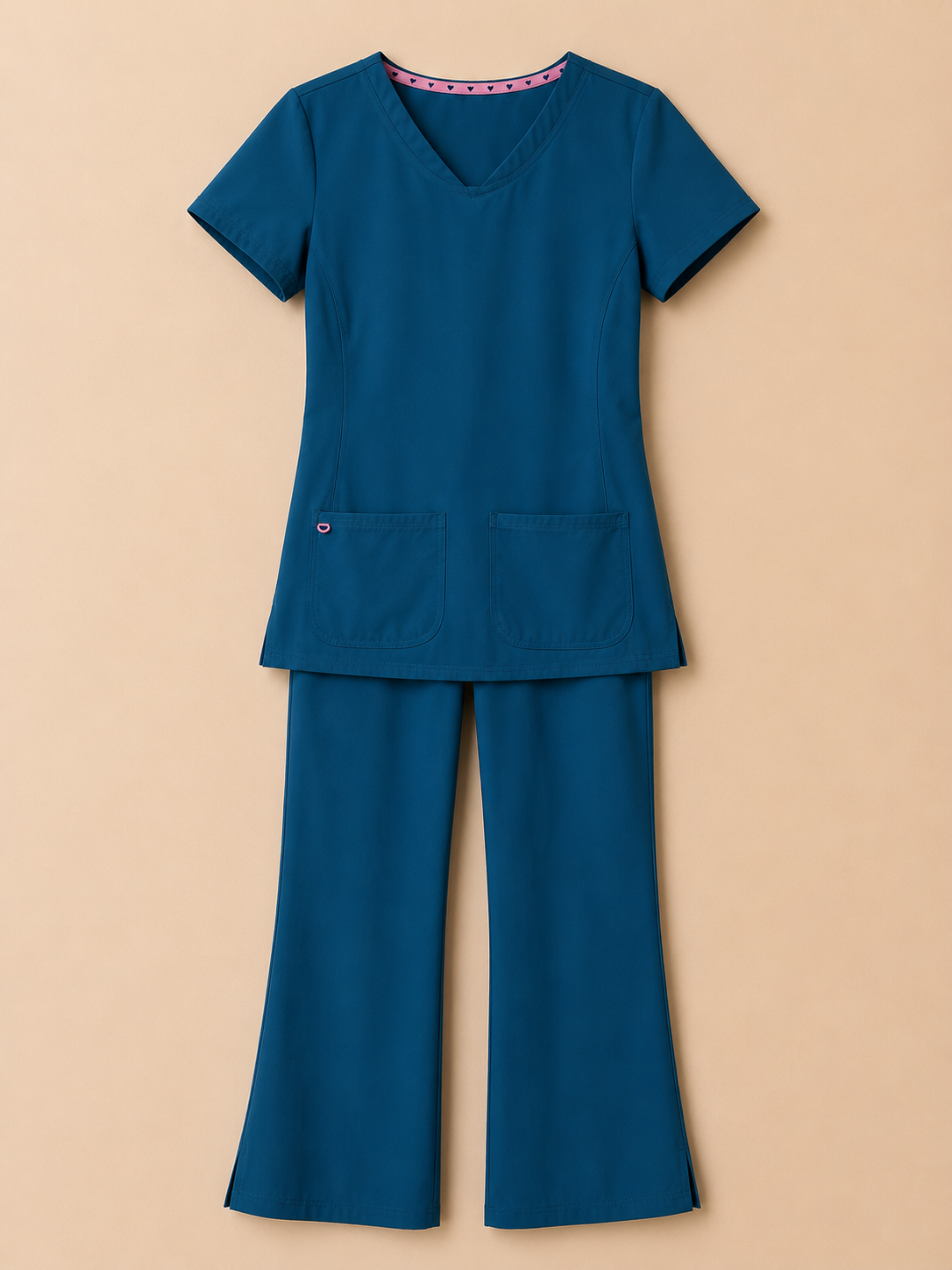 XS Womens HeartSoul Scrub Set