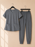 Medium Hanes Womens Scrub Set