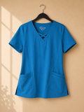 Womens Medium Butter Soft Scrub Top