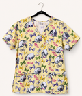 Medium Womens Specialty Eeyore Scrub Top